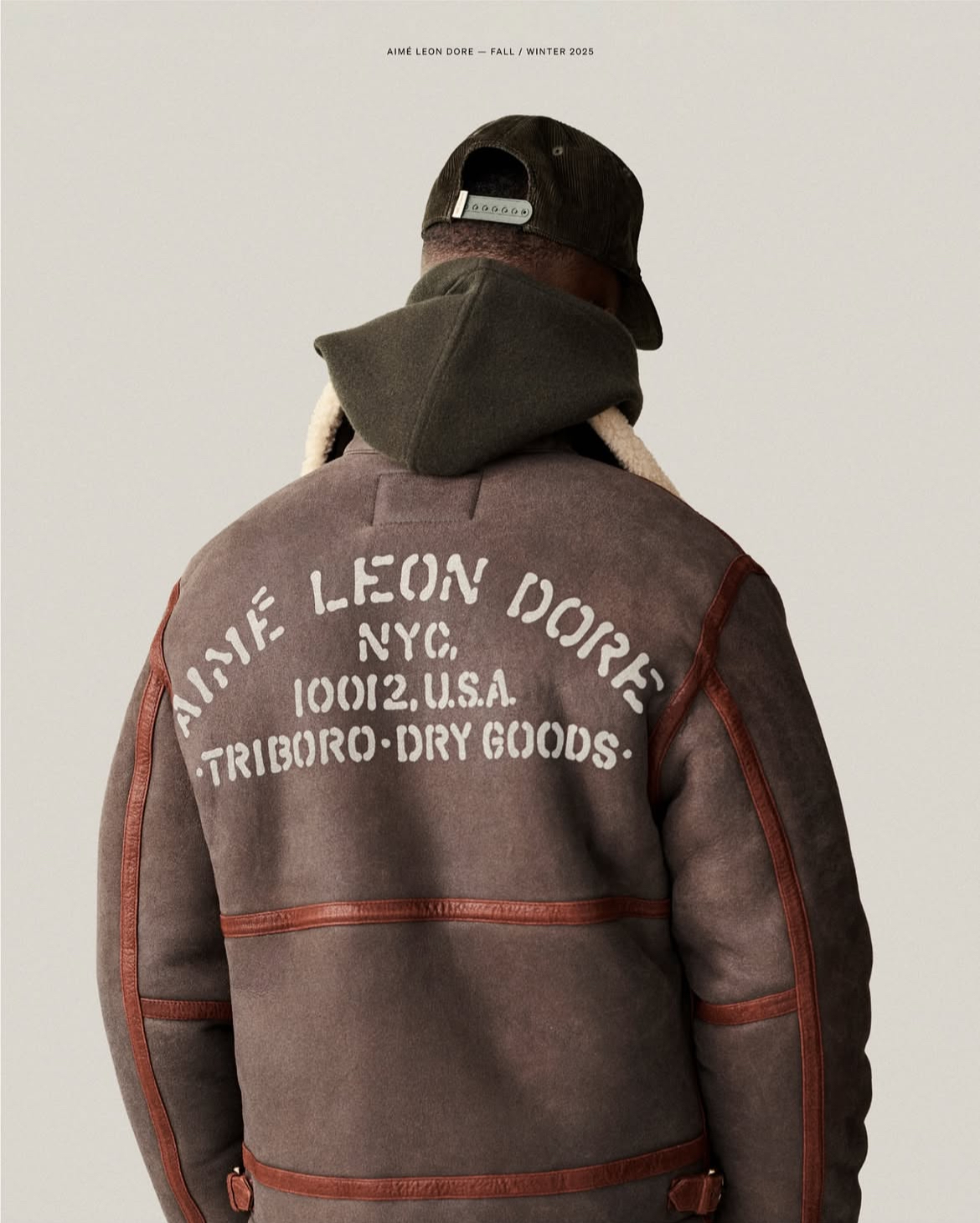 The North Face Aim&eacute; Leon Dore collaboration - instagram of 2025 collection